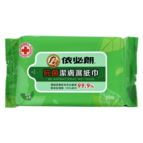 抗菌潔膚濕紙巾 綠茶清新